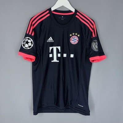 BAYERN MÜNICH 2015 2016 THIRD FOOTBALL SHIRT SOCCER JERSEY ADIDAS
