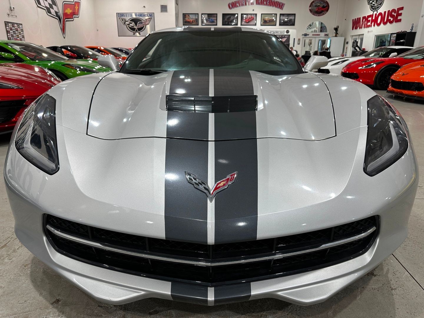 2014 [GAN] Blade Silver Metallic Chevrolet Corvette   | C7 Corvette Photo 8