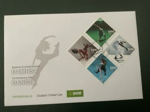 Ireland 2012 #1953-1956 Contemporary Dance - FDC