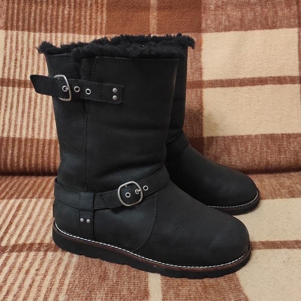 Women UGG Boots Black 37.5