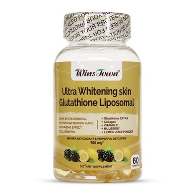 Wins Town Ultra Whitening Skin Glutathione Liposomal Softgel 60 Capsules