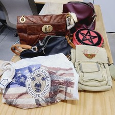 Handbags - Leather, Canvas, Fabric  Vegan Leather. Bulk Lot of 12 Lot  31 