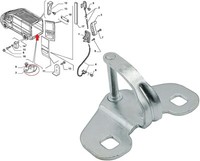 Newparts Heck TüRschloss SchließPlatte FüR Boxer Jumper Ducato 8724E6