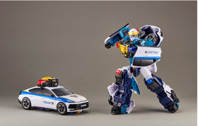 Tobot C Police Car Transformer Robot Action Figure Hyundai Sonata Type 2025 New