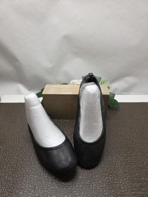 Lanvin Ballet Leather Flats Women s  Size 37 1/2 = 6 Round Toe