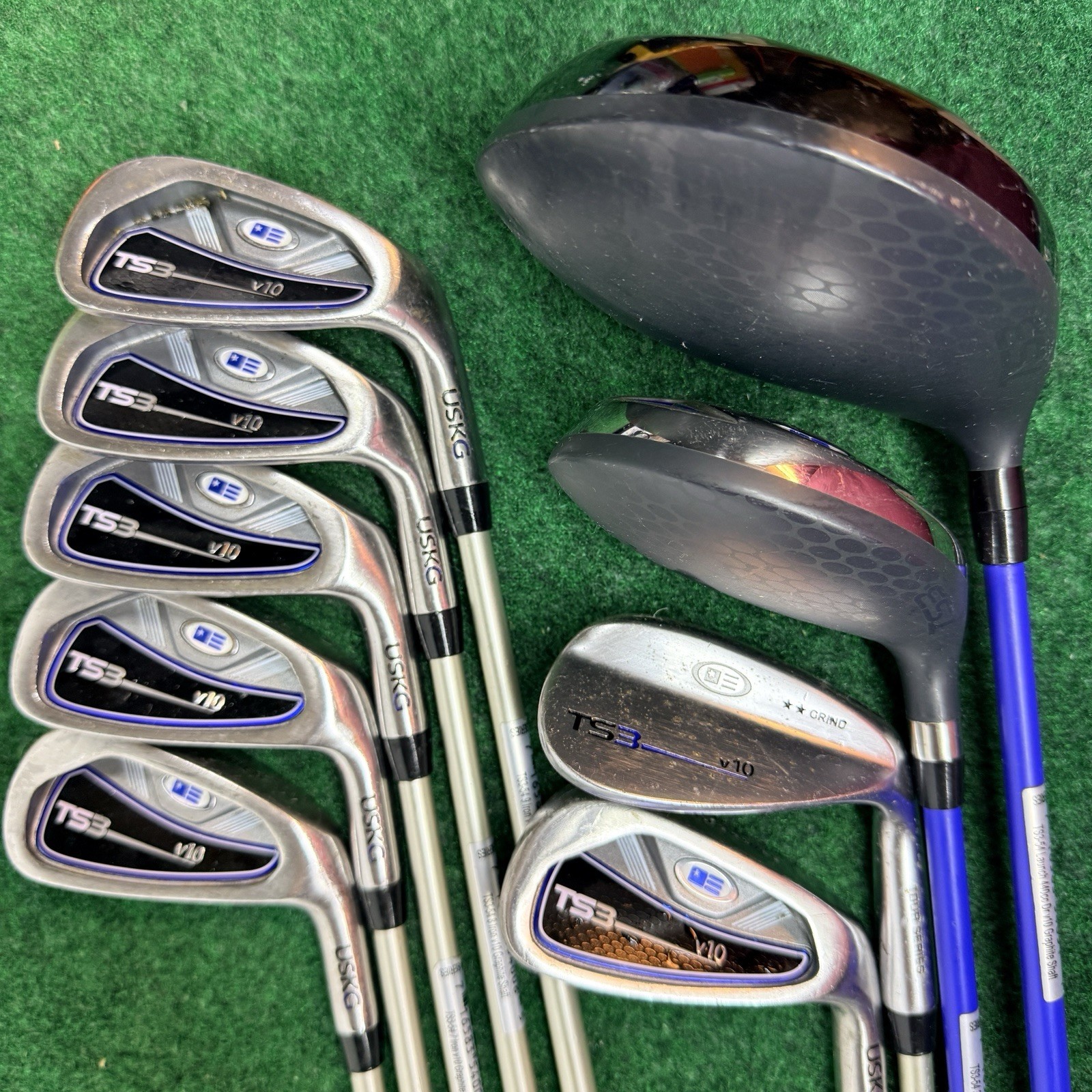 Club Set Driver Hybrid Irons Rh