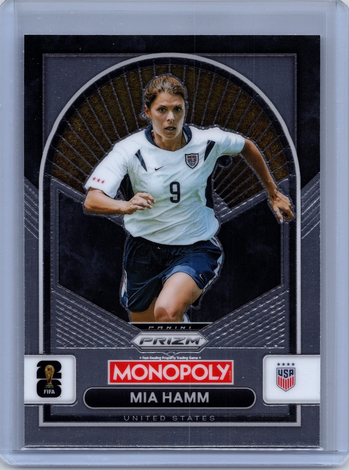 Mia Hamm Panini 2026 Panini Prizm Monopoly FIFA World Cup