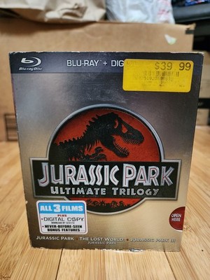 Jurassic Park Ultimate Trilogy Movie Set Blu-ray + Digital Copy (Blu-ray, 2011)