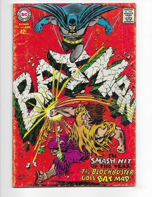 Batman 194 1967 DC Comics VG 4.0 Robin Blockbuster Commissionor Gordon