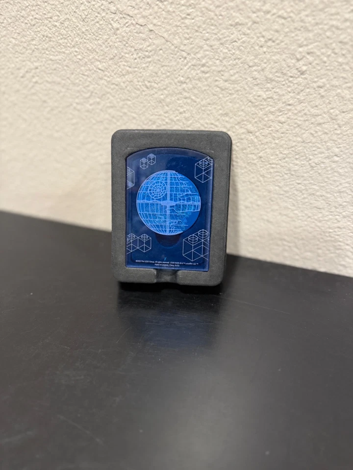 Коллекционная монета и синяя карта LEGO Star Wars Death Star - Изображение 2 из 2