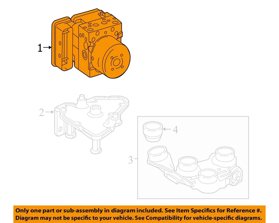 Módulo de control de bomba Abs Mercedes-Benz C300 2017-2018 L30SJ Foto 3 de 4