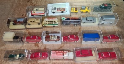 Restposten 21x Vintage HO Scale 1 87 Modellfahrzeuge Brekina Wiking Revell OVP GER