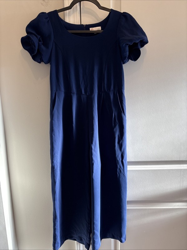 GB Girls Dressy Pants Romper Navy Size 12