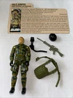 1984 Vintage GIJOE Paratrooper Ripcord Action Figure Complete File Card EP