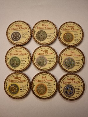 True Dungeon Bifrost Charm lot (9 tokens)