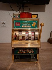 WACO Golden Jackpot Slot Machine Spielautomat Sammlerstück Voll Funktionsfähig