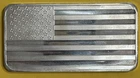10 oz Silver Bar .999 Fine American Flag Design Collectible Bullion