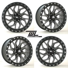 20" x 9" Deep Dish 6x139.7 et0 Alloys fit Ford Ranger Toyota Hilux L200