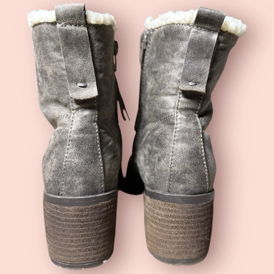 Botines con cordones de piel sintética MIA | Talla 8,5 Foto 4 de 4