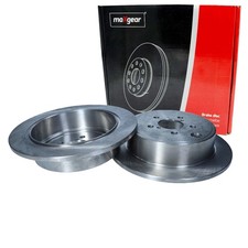 2x MAXGEAR BREMSSCHEIBEN 286mm VOLL HINTEN passend für TOYOTA GT | 19-2271
