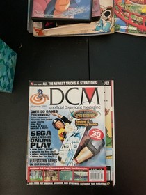 Vintage Sega Dreamcast Magazine Lot of 2 DCM ODCM Tony Hawk Pro Skater 1 2 Rare