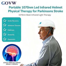 Photobiomodulation Helmet 1070nm Near Infrared LED for Brain Therapy Adjustable