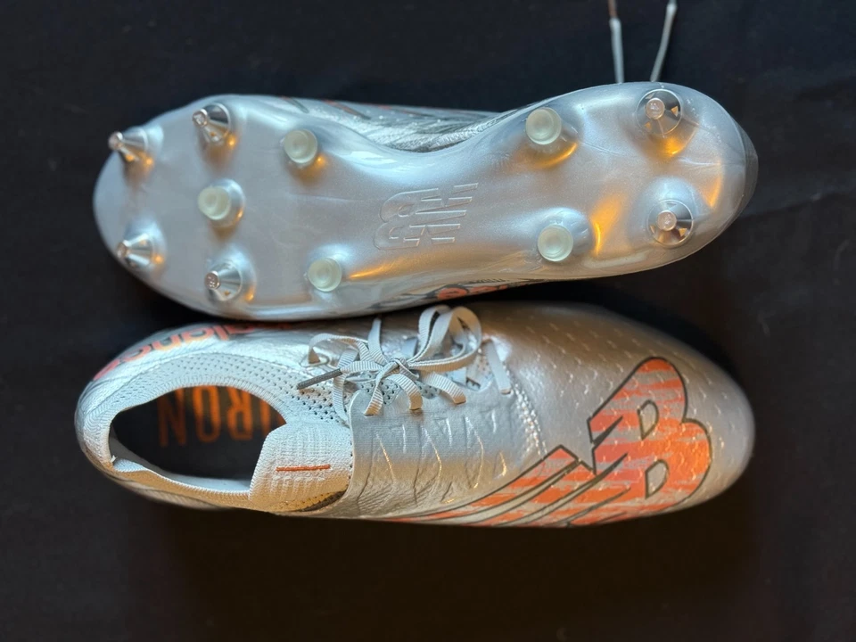 Scarpe Calcio pro SG – furv7 – silver/argento – 44 new balance - Immagine 3 di 4