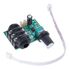 TL072 Auditory Preamp Circuit Featuring 1M Impedance Adjustable Gains Control