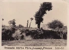 Original WWII Photo 63rd DIVISION GI's RIFLE GRENADE Lessay 1944 France 489
