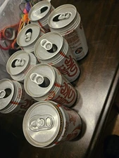 Lot Quanity 8 Diet Coke Vintage Cans Empty Various Designs