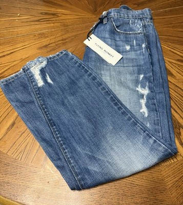 Flying Monkey Platinum Women's Blue Jeans High Rise Skinny Size 26
