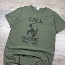 Vintage Y2K grunge, funny, call of duty, parody, video game T-shirt size medium