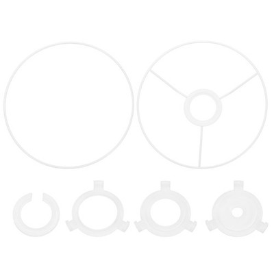 7,9'' Lampenschirmring-Set für E27 bis E14/E26 Adapter