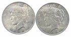 1923 & 1923 & Peace Silver Dollar $1 Bullion Collection Lot *872