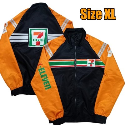 7-Eleven Thailand Delivery Rider Nylon Jacket 7-11 Employee Uniform Size XL