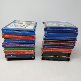 Lot Of 16 Intellivision Games With Boxes (Some Have Manuals & Overlays)