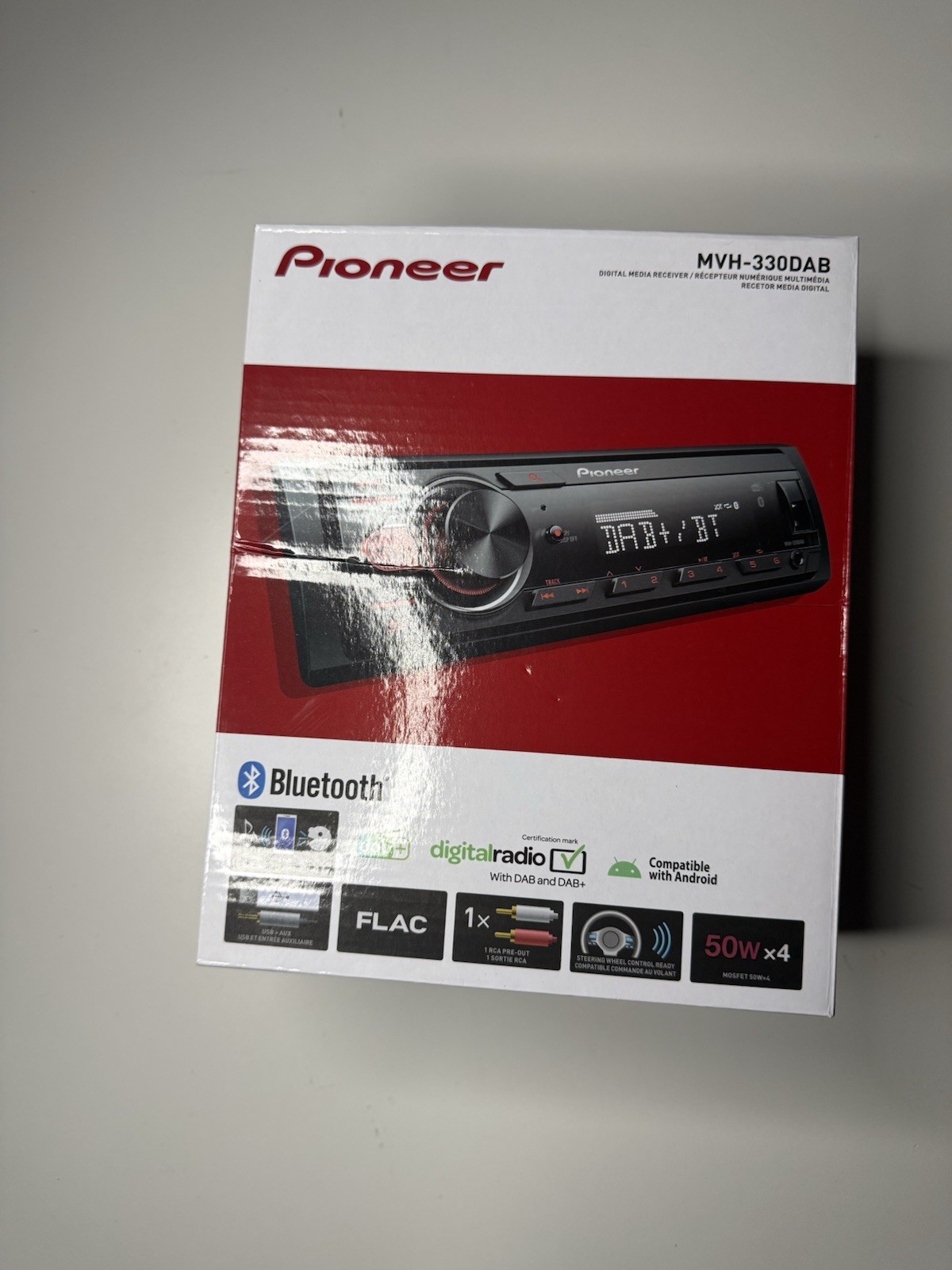 Pioneer MVH-330DAB - Mechless Car Stereo Media Player Bluetooth USB AUX DAB+ ✅