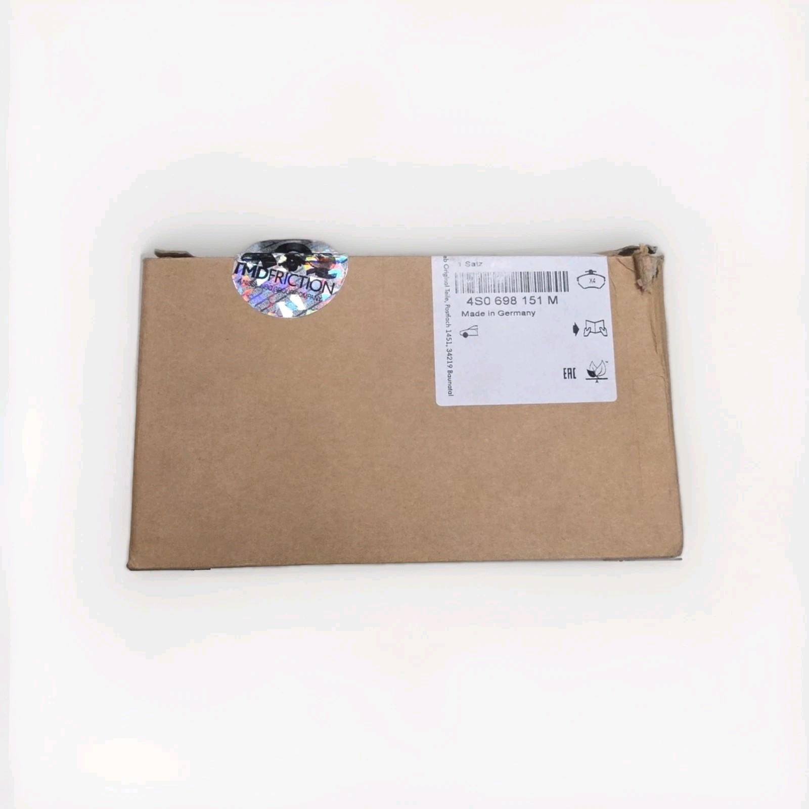 Lamborghini Huracan ORIGINAL Front Brake Pad Set 4S0698151M GENUINE