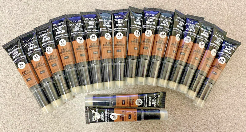 18 PCS OF REVLON COLORSTAY SKIN AWAKEN 5-IN-1 CONCEALER #070 NUTMEG NEW & SEALED