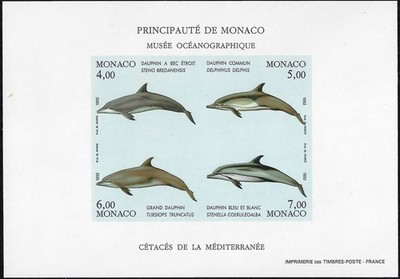 1992 Monaco Marine Environmental Protection Sheet Not Serrated Cat BFs54
