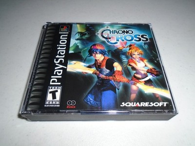 Chrono Cross black label by SquareSoft    Complete PlayStation 1 PS1 game