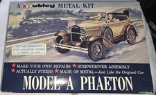 Vintage  Hubley Model A Phaeton Metal Kit Vintage Car No. 4856-300 sealed (6)