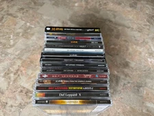 Def Leppard CD DVD lot Ages High Dry Next Time Pyromania X Yeah! Sparkle Lounge