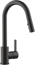 Peerless P7946LF Precept 1.5 GPM Deck Mounted Pull Down Kitchen - Black