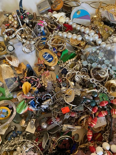 11,6 Pfund Vintage bis jetzt VERHEDDERT Verschleiß Handwerk Reparatur Trödel Schublade Schmuck Posten