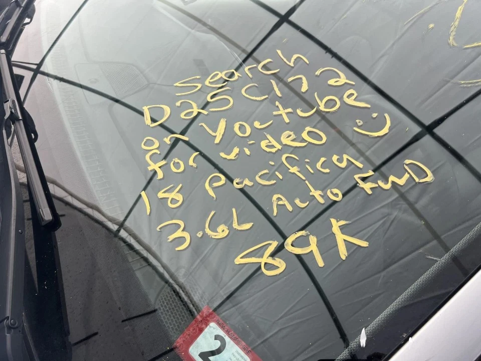 Passenger Right Air Bag Passenger Knee Fits 17-23 PACIFICA 195668 Foto 3 de 4