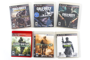 Lot De 8 Jeux Call Of Duty Sur PS3 – CoD 3 Inclus, Action Et Guerre