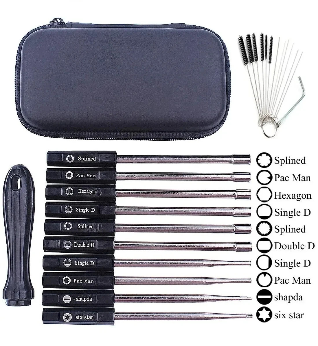 13pcs Carburetor Adjustment Carb Tune up Adjusting Small Engine + Tool ...