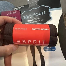 Women’s Black And Brown Tights