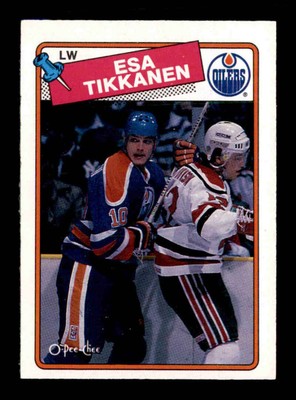 1988 O-Pee-Chee #260 Esa Tikkanen   NM+ X3377787